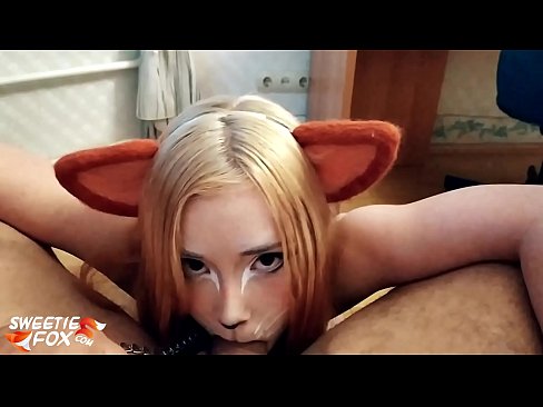 ❤️ Kitsune លេបទឹកមាត់ហើយច្របាច់ចូលមាត់នាង រឿងអាសអាភាស នៅពួកយើង  ❤